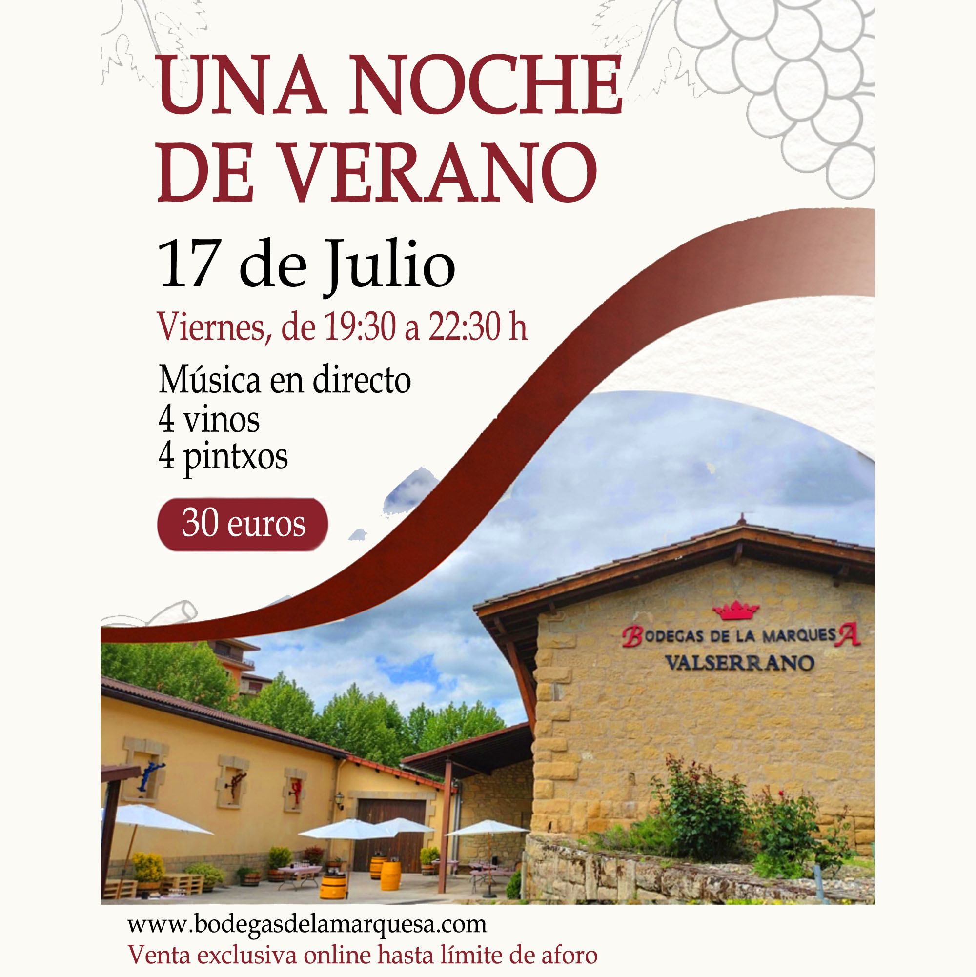 Bienvenido Verano - Bodegas de la Marquesa 2026 copia 2